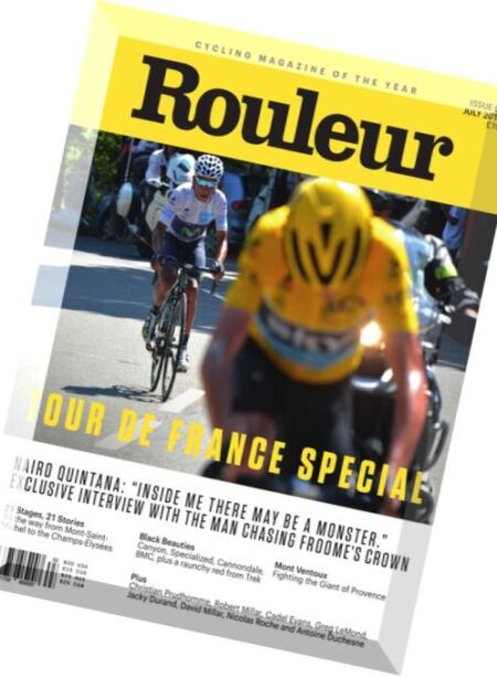 Rouleur – July 2016 Cover
