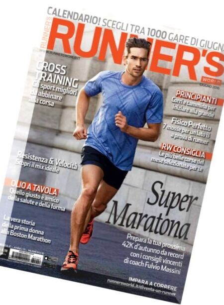 Runner’s World Italia – Giugno 2016 Cover