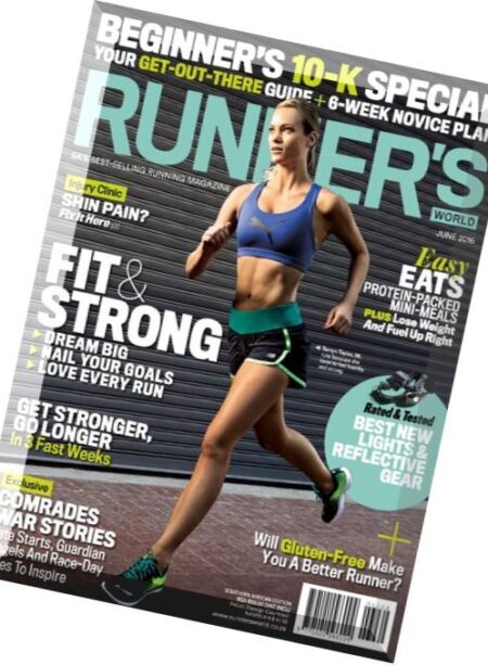 Runner’s World South Africa – June 2016 Cover