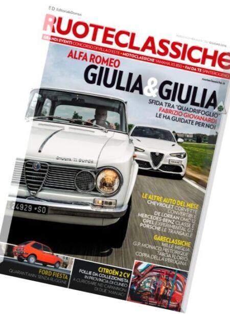 RuoteClassiche – Giugno 2016 Cover