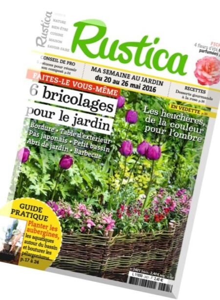 Rustica – 20 au 26 Mai 2016 Cover