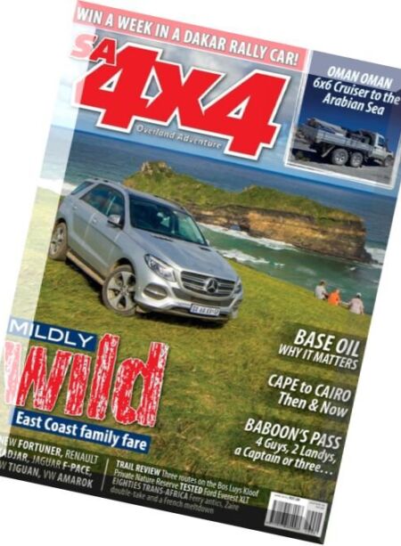 SA4x4 – June 2016 Cover