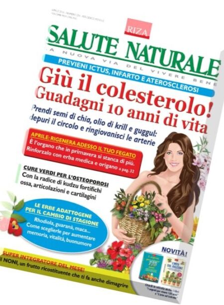 Salute Naturale – Aprile 2016 Cover