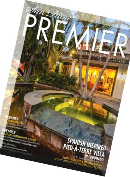 San Diego Premier – June 2016 Cover