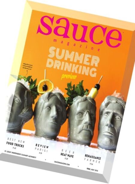Sauce Magazine – May 2016 Cover