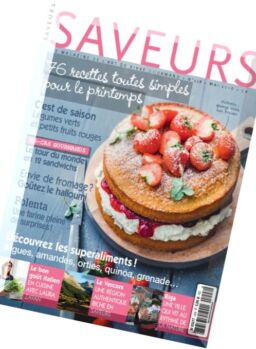 Saveurs – Mai 2016