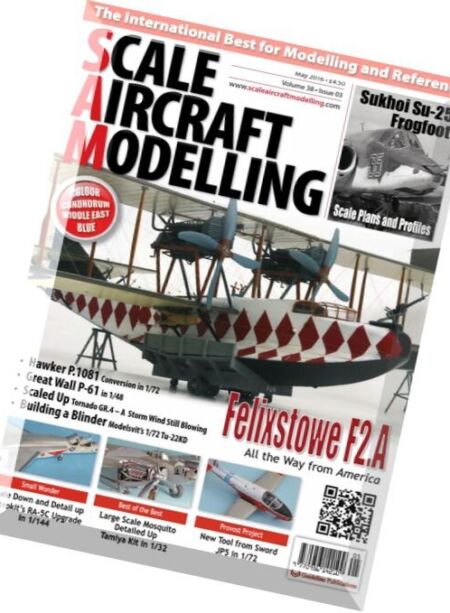 Scale Aircraft Modelling – May 2016 Cover