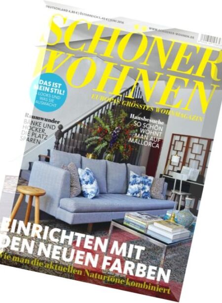 Schoner Wohnen – Juni 2016 Cover
