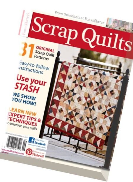 Scrap Quilts – Fall 2012 Cover