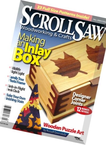 Scrollsaw Woodworking & Crafts – Fall 2006 Cover