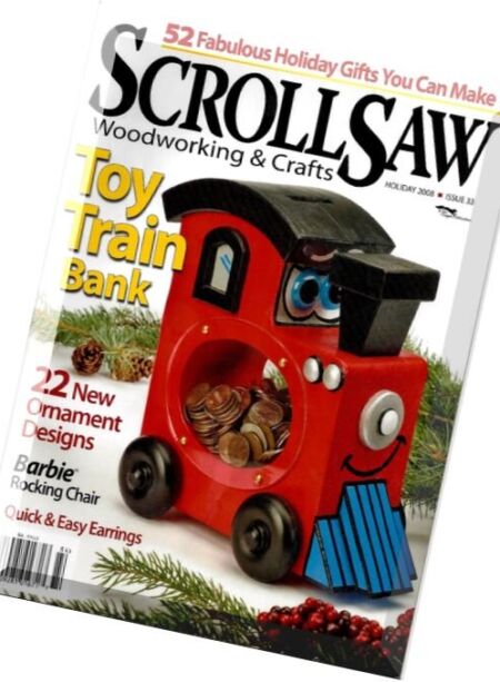 Scrollsaw Woodworking & Crafts – Holiday 2008 Cover