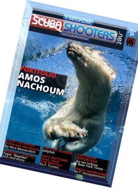 Scuba Shooters – April 2016 Cover