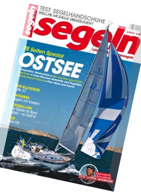 Segeln – Juni 2016 Cover
