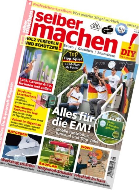 Selber Machen – Juni 2016 Cover