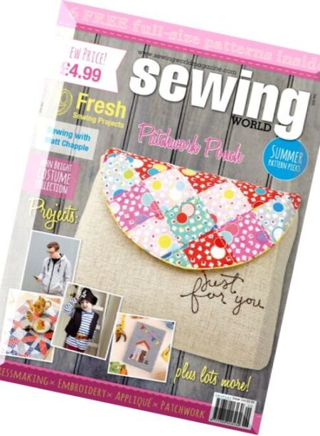 Sewing World – June 2016 Cover