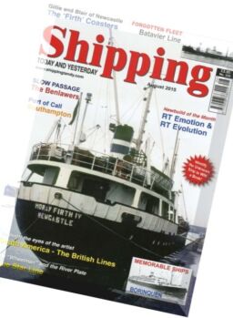 Shipping Today and Yesterday – 2015-08