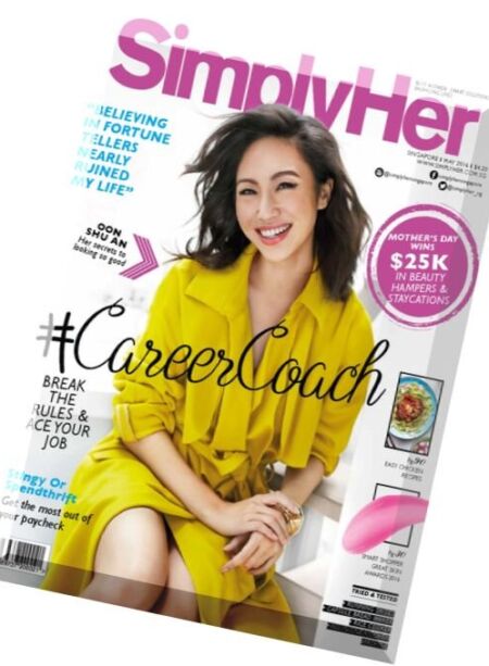 Simply Her Singapore – May 2016 Cover