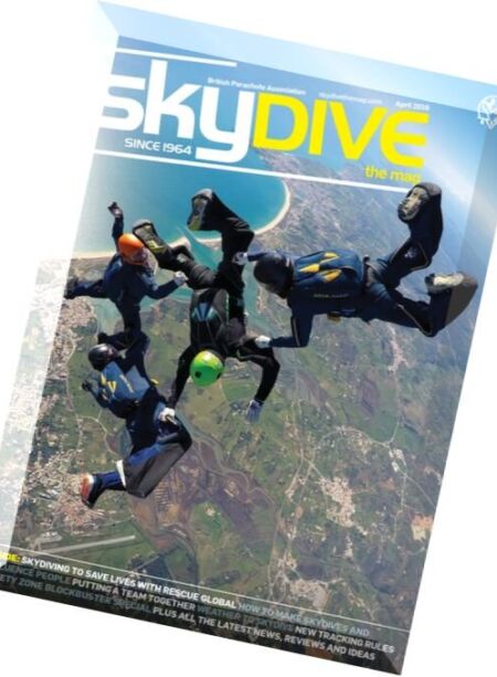 Skydive – April 2016 Cover