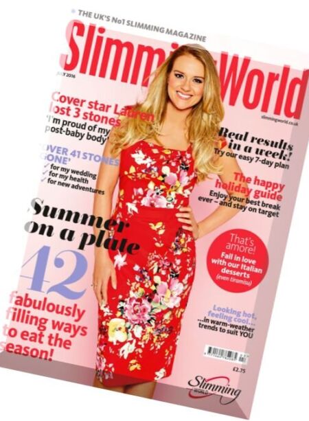 Slimming World – July 2016 Cover