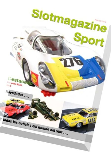Slot Magazine Sport – Marzo 2016 Cover