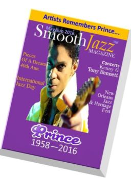 Smooth Jazz Magazine – May-June 2016