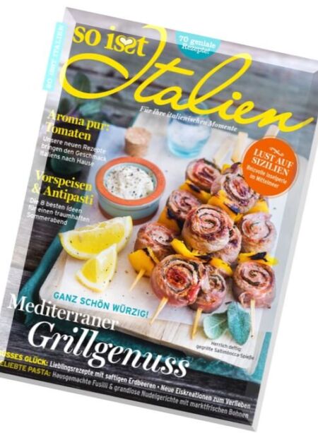 So isst Italien – Juni-Juli 2016 Cover