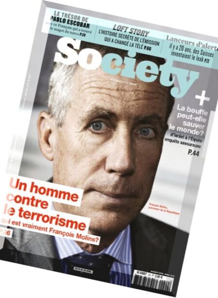 Society – 15 au 28 Avril 2016 Cover