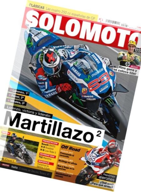 Solo Moto Actual – 10 Mayo 2016 Cover