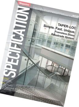 Specification Magazine – April 2016