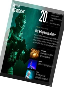 Spektrum – Die Woche – 19 Mai 2016