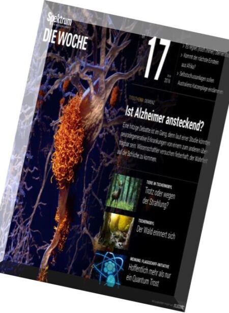 Spektrum – Die Woche – 28 April 2016 Cover