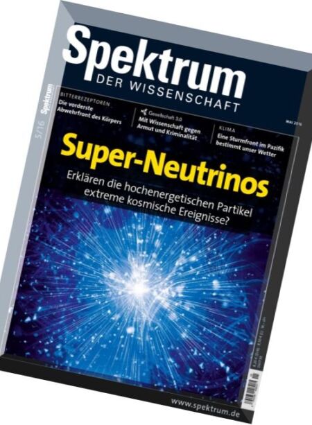 Spektrum – Mai 2016 Cover