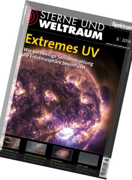 Spektrum – Sterne und Weltraum – Juni 2016 Cover