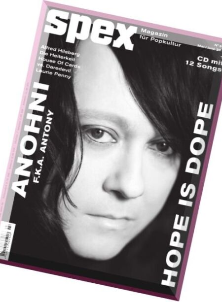 SPEX – Mai-Juni 2016 Cover