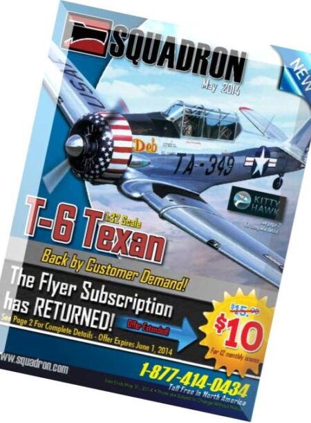 Squadron Model Catalog – May 2014 Cover
