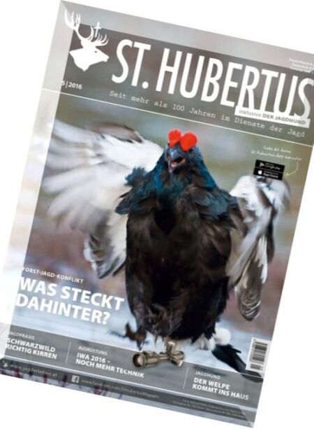 St. Hubertus – Mai 2016 Cover