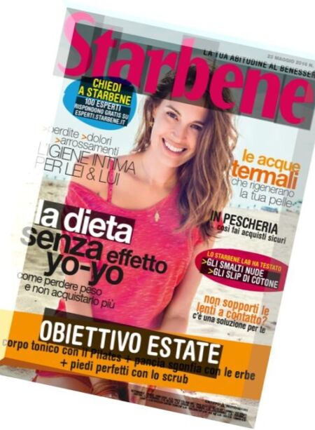 Starbene – 23 Maggio 2016 Cover