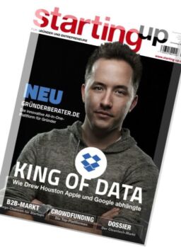 StartingUp Magazin – Juni-August 2016