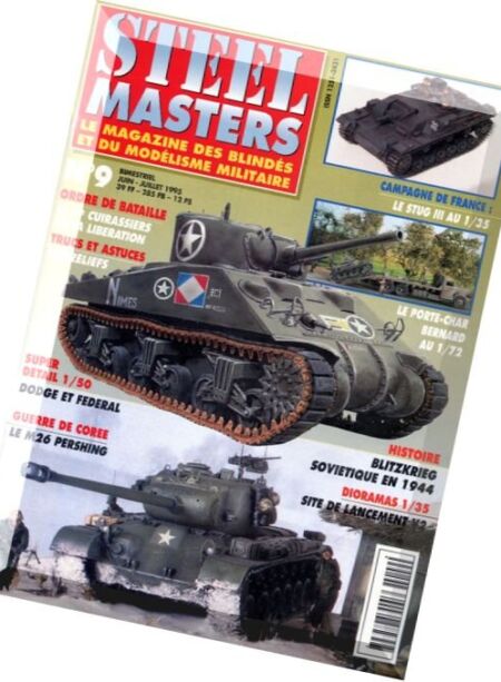 Steel Masters – N 9, 1995-06-07 Cover