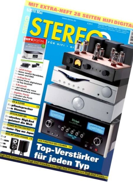 Stereo Magazin – Mai 2016 Cover