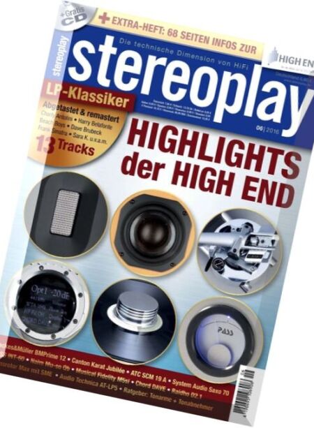 Stereoplay – Juni 2016 Cover