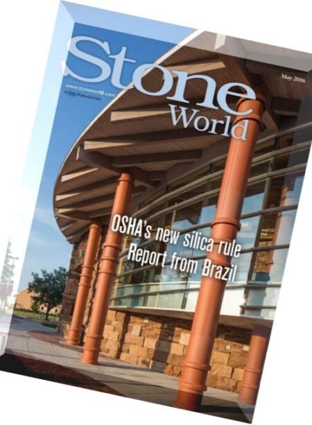 Stone World – May 2016 Cover