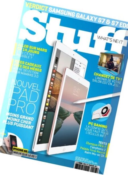 Stuff France – Mai 2016 Cover