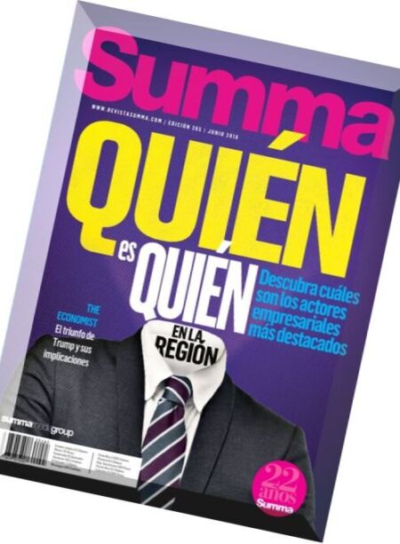 Summa – Junio 2016 Cover