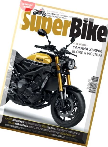 Superbike Hungary – Junius 2016 Cover