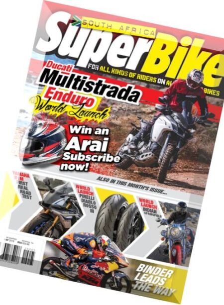 SuperBike South Africa – May 2016 Cover