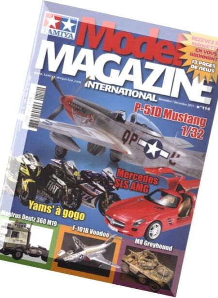Tamiya Model Magazine International – 2011-11-12 (114) Cover