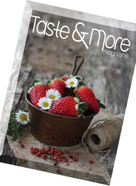 Taste & More – Maggio-Giugno 2016 Cover