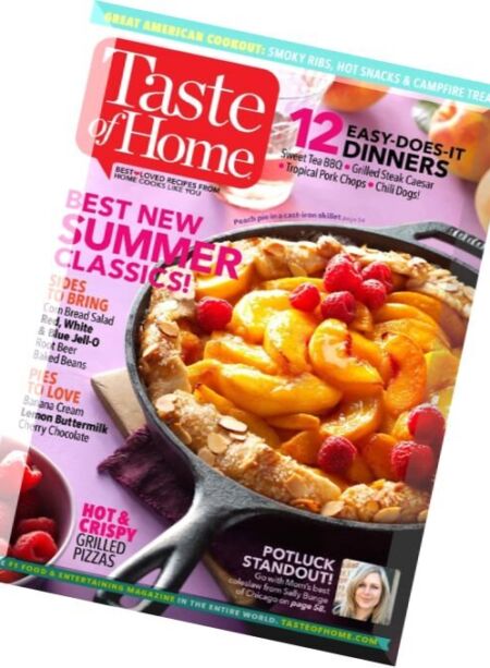 Taste of Home – June-July 2016 Cover