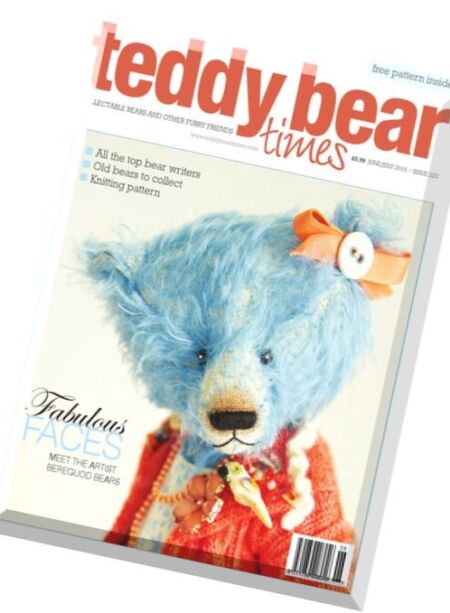 Teddy Bear Times – June-July 2016 Cover